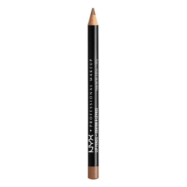 nyx professional makeup, slim lip pencil – nude beige (0.03 oz) full size