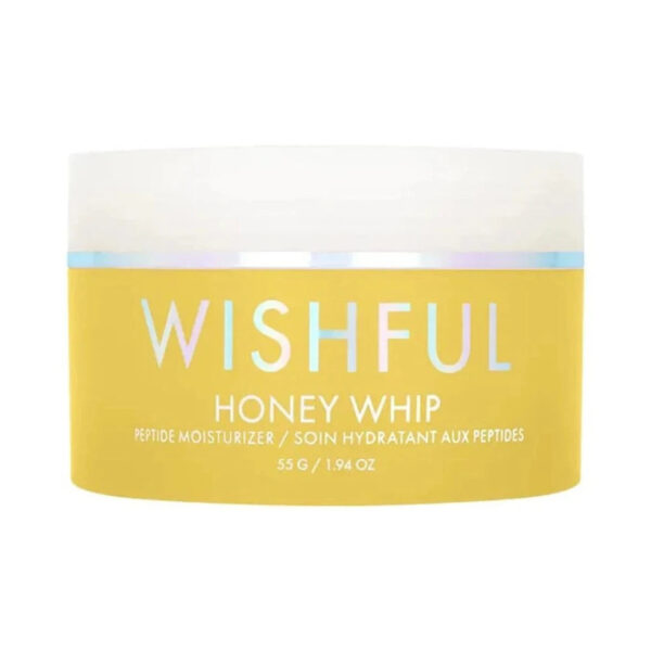huda beauty wishful honey whip peptide moisturizer