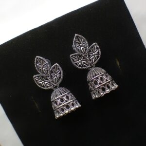 majestic floral jhumkas