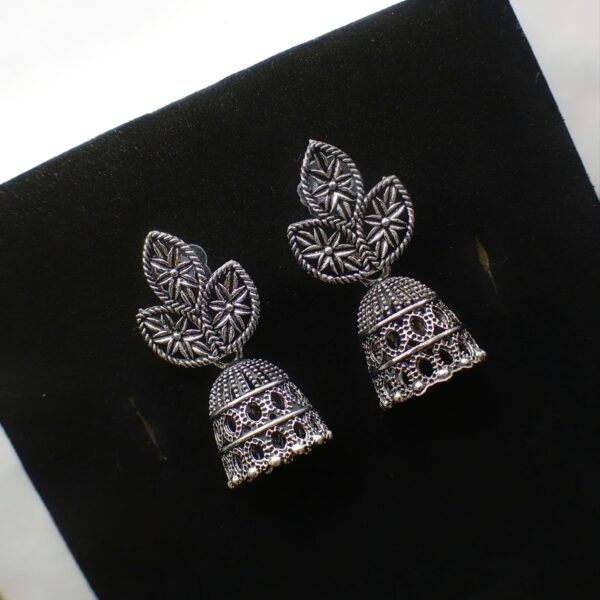 majestic floral jhumkas