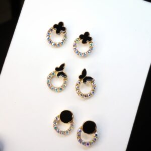 beautiful zircon studs (earrings)