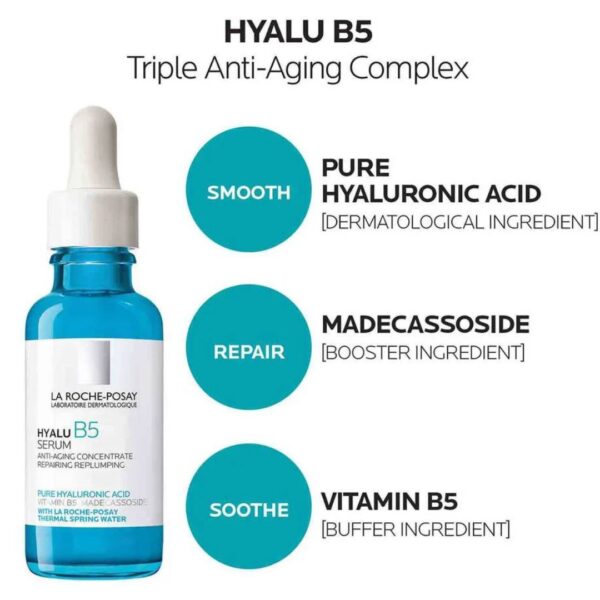 La Roche-Posay 3ml Hyalu B5 Serum – travel-size hydration boost for sensitive skin