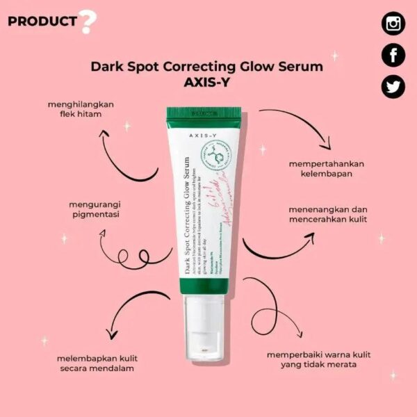 Axis-Y Dark Spot Correcting Glow Serum Let's Glamorize
