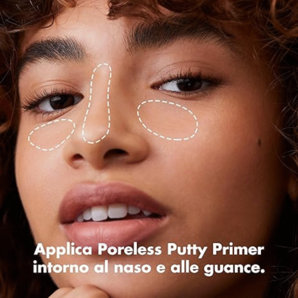 "Close-up of e.l.f. Putty Primer in Universal Sheer shade – travel size 4g"
