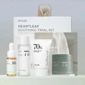 anua heartleaf soothing trial kit