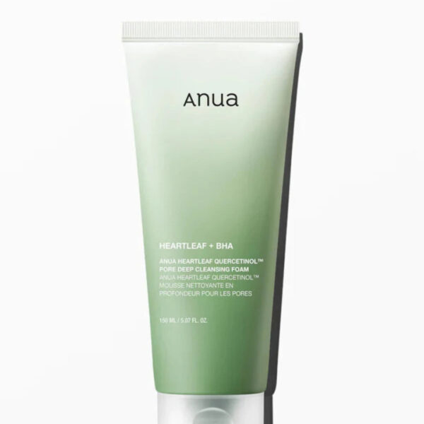 anua heartleaf quercetinol pore deep cleansing foam (150ml/5.07 fl.oz.)