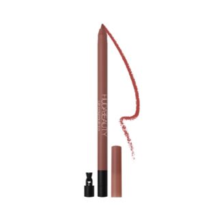 huda beauty lip contour 2.0 automatic matte lip pencil in warm brown (mini size) 0.3 g/ 0.01 oz