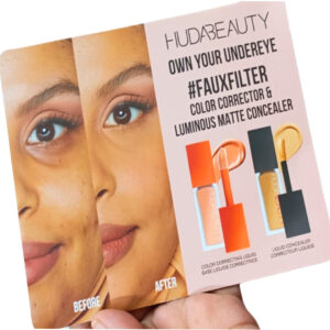 "Huda Beauty Luminous Matte Concealer Sample – Under-Eye Brightening"
