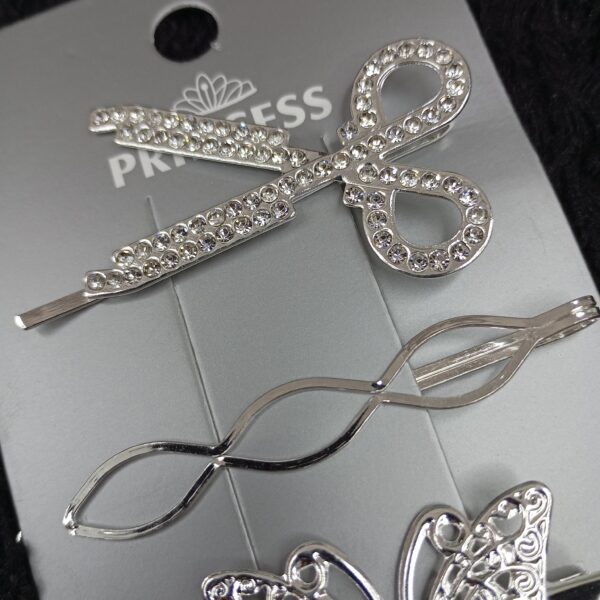 korean style pack of 5 steel hair pins