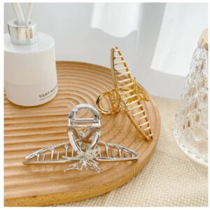 korean style butterfly metal hair claw