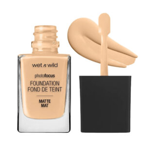 wet n wild photo focus foundation matte soft beige 30ml
