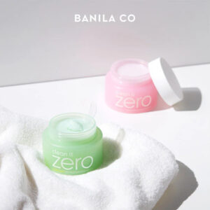 "Hydrating and nourishing Banila Co Clean It Zero Cleansing Balm for all skin types."
