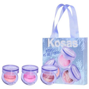 kosas mini blush is life mini blush | buildable, radiant cheek colors ( full set of three)