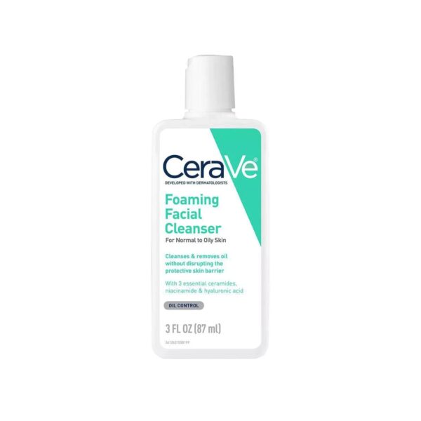 cerave foaming facial cleanser