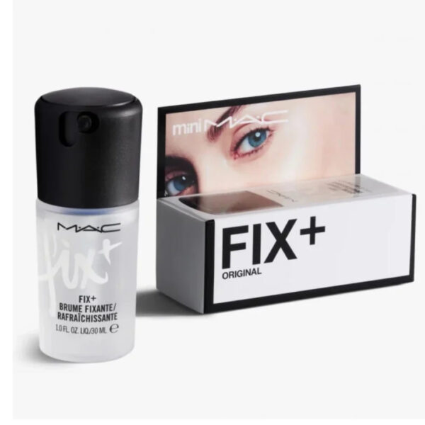 "MAC Fix+ Finishing Mist – Travel-Size, Long-Lasting Makeup Fixer"