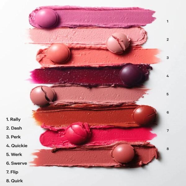 "Close-up of Milk Makeup Lip & Cheek Color WERK – Hydrating, buildable cream blush stick."