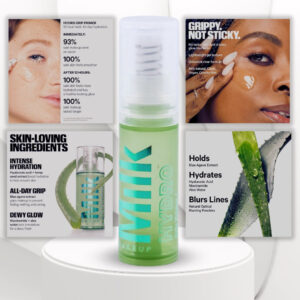 milk makeup hydro grip primer – 4ml | hydrates & grips makeup for 12 hours