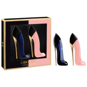 carolina herrera mini good girl & good girl blush elixir perfume set