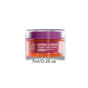 "StriVectin Super-C Night Cream applied on skin – Smooths fine lines & firms complexion"
