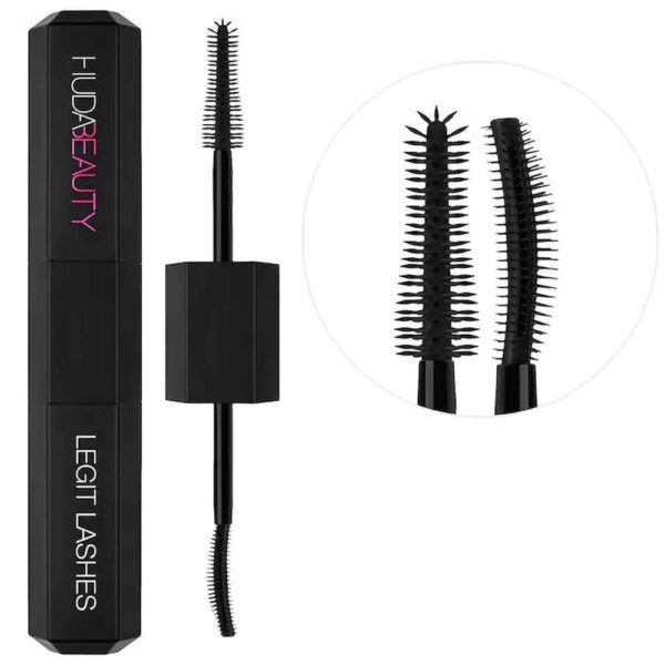 Huda Beauty Legit Easy Eye Duo | Precision Eyeliner & Mascara Set - Image 5