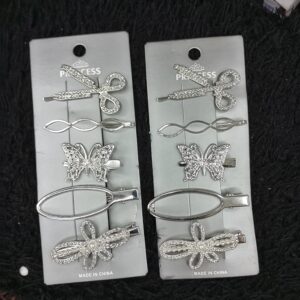 Korean style Pack of 5 steel hair pins