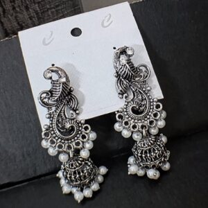 Desi jhumki lashkara (Oxidized)