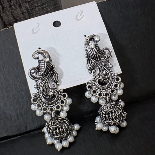 Desi jhumki lashkara (Oxidized)