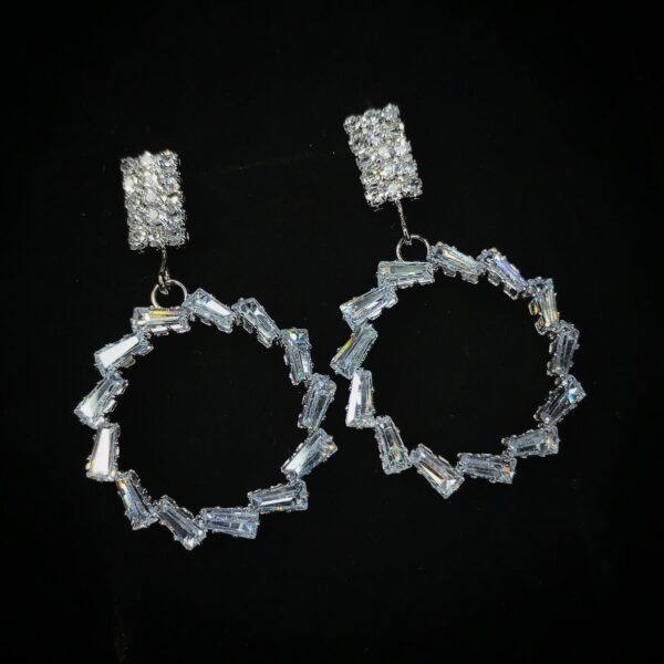 DazzleDrop Rhinestone Earrings