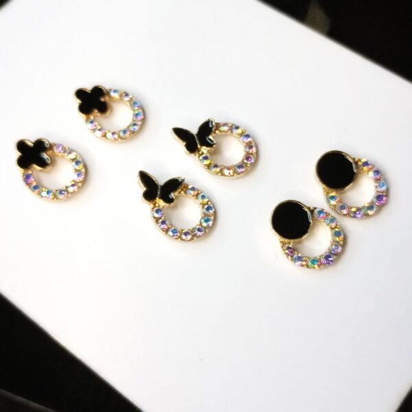 Beautiful zircon studs (earrings) - Image 2