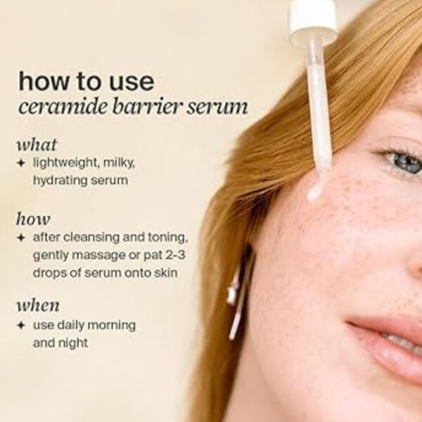 Cocokind daily serum with ceramides – 30ml bottle for barrier repair and hydration