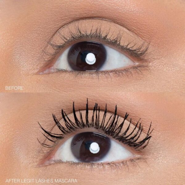 HUDA BEAUTY legit lashes double ended Volumizing and Lengthening mascara Let's Glamorize