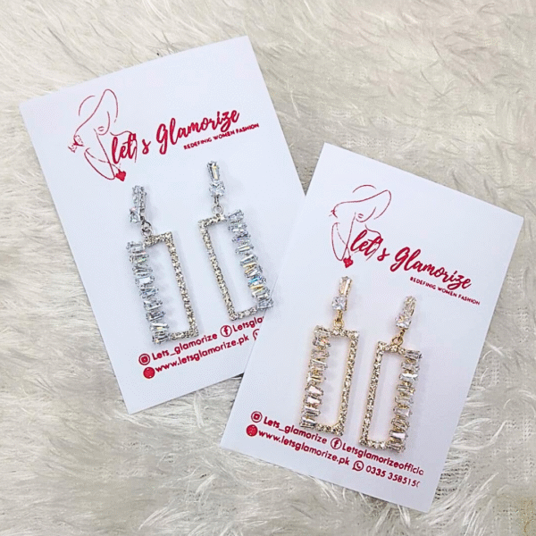 Celestial Sparkle Earrings - Image 2