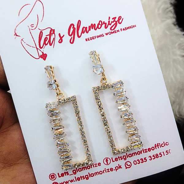 Celestial Sparkle Earrings - Image 3