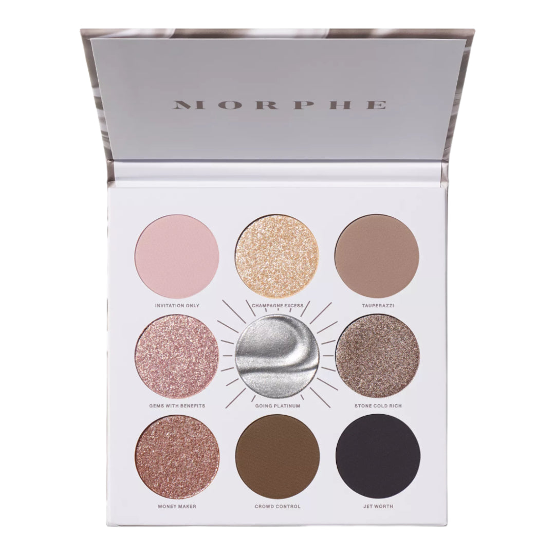 MORPHE- Rich & Foiled Artistry Palette Going Platinum - Image 5
