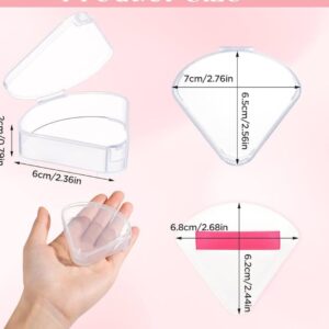 SHEIN- powder puff triangle case