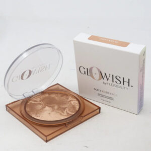 Huda Beauty GloWish Soft Radiance Bronzing Powder 01 Light | 0.28 oz | Natural Glow full size