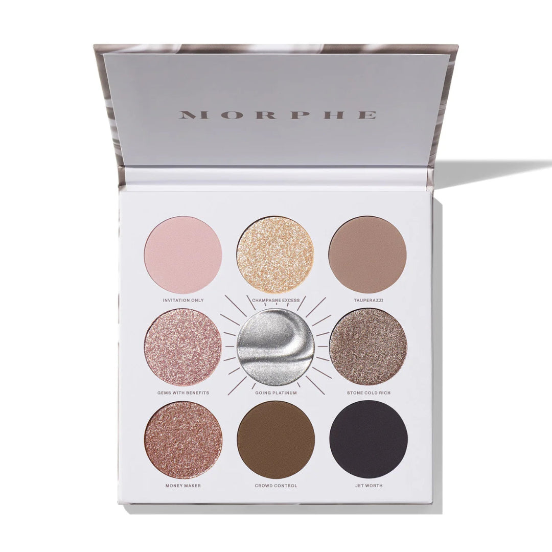 MORPHE- Rich & Foiled Artistry Palette Going Platinum