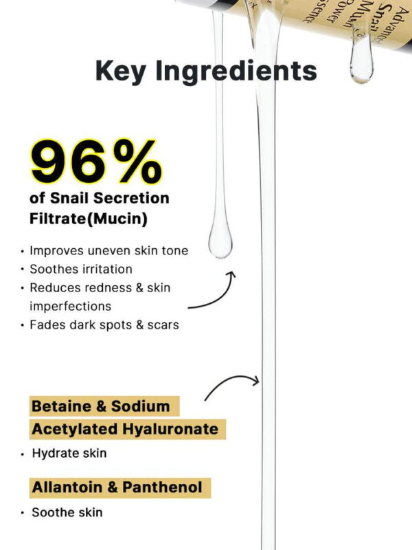 COSRX- Advanced Snail 96 Mucin Power Essence 100ml - Image 3