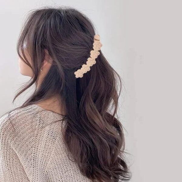 FLOWERS STYLE BANANA HAIR PIN- 1pc - Let's Glamorize