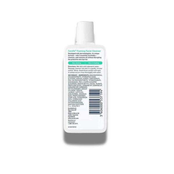 "CeraVe Face Cleanser with Niacinamide & Hyaluronic Acid"