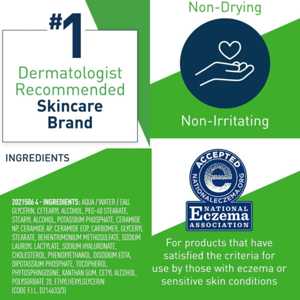 "CeraVe Hydrating Facial Cleanser 87ml – Gentle Face Wash for Normal to Dry Skin"