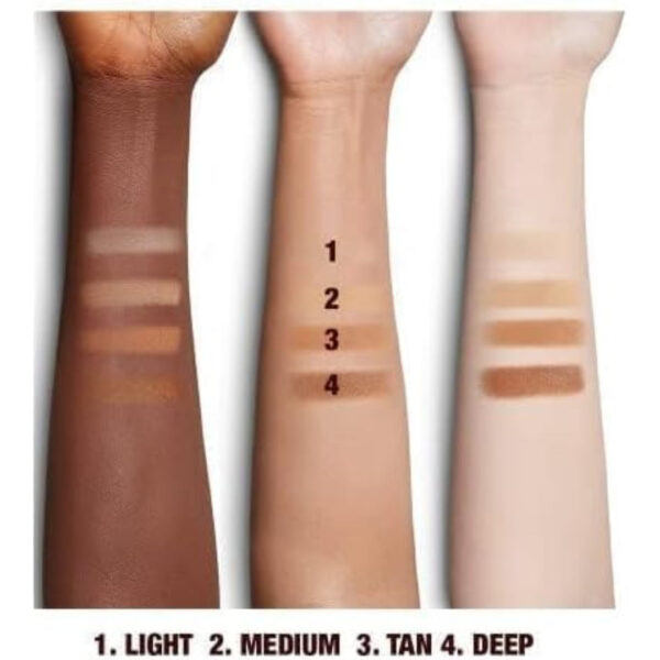 "Charlotte Tilbury Airbrush Flawless Finish Powder 2 Medium 0.8g – Matte Setting Powder for Medium Skin Tone"