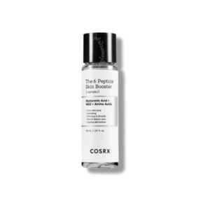 "Close-up of COSRX Peptide Serum – Lightweight, fast-absorbing skincare"
