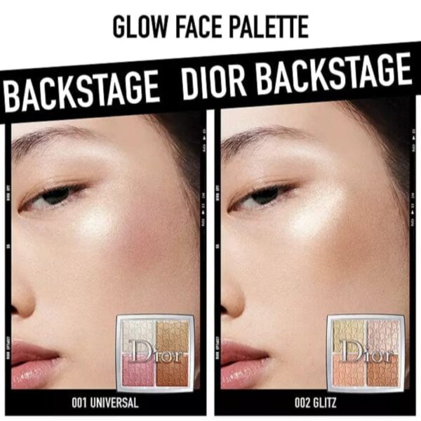 DIOR- BACKSTAGE Glow Face Palette SHADE 001 - Image 2