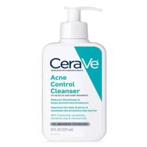 CERAVE Acne Control Cleanser 8oz Let's Glamorize