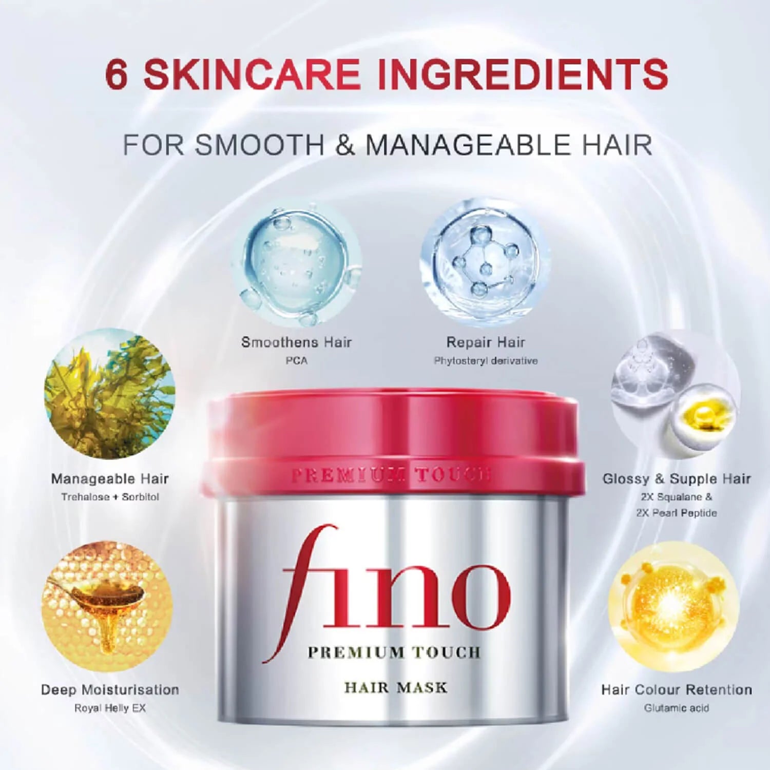 SHISEIDO FINO - Premium Touch Hair Mask - 230g - Image 2