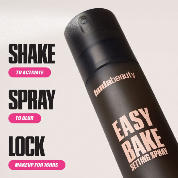 "Huda Setting Spray Long Wear Matte Finish Pakistan"