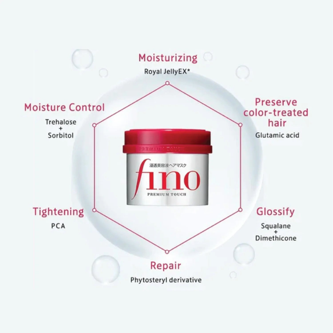 SHISEIDO FINO - Premium Touch Hair Mask - 230g - Image 3