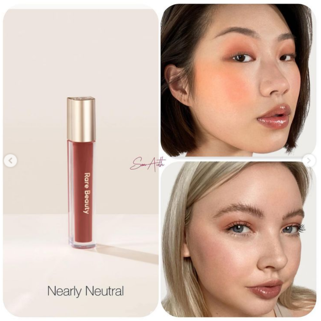 Rare Beauty by Selena Gomez Stay Vulnerable Glossy Lip Balm in Nearly Neutral