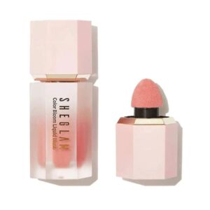 Sheglam colour bloom liquid blush matte finish Let's Glamorize